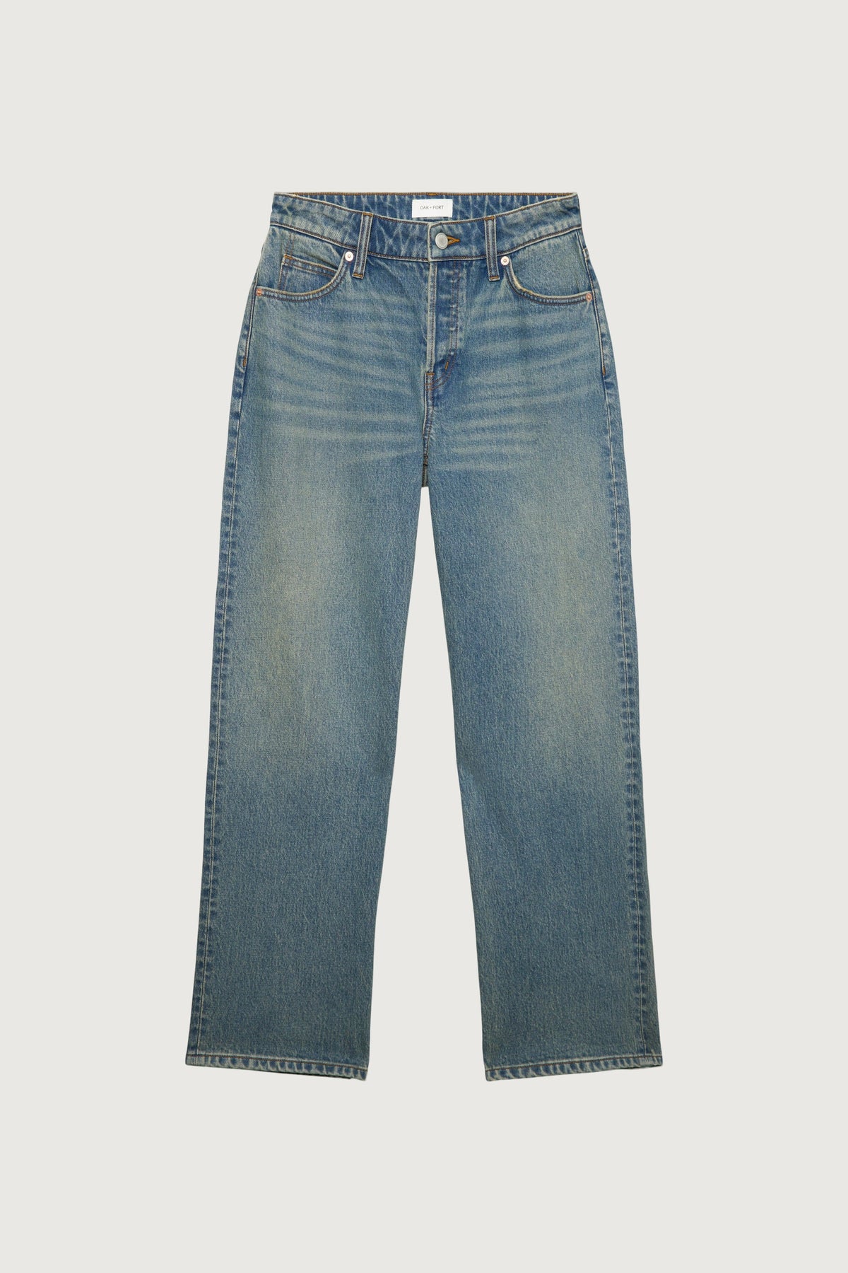 MID-RISE STRAIGHT LEG JEAN