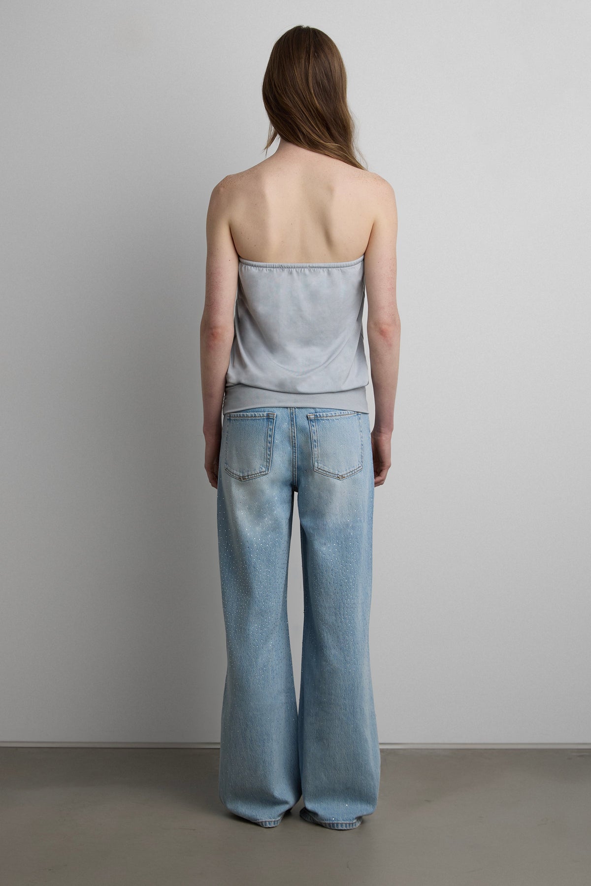 GLITTER EFFECT JEAN