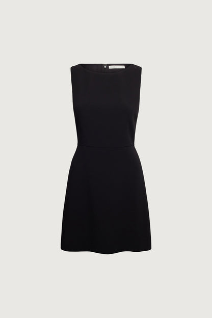 SLEEVELESS A-LINE MINI DRESS