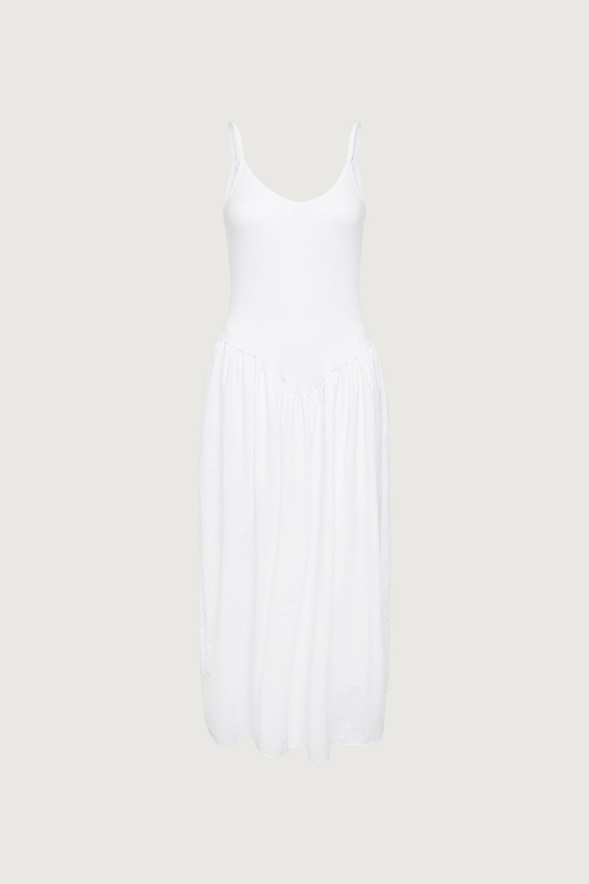 DROP WAIST MAXI DRESS