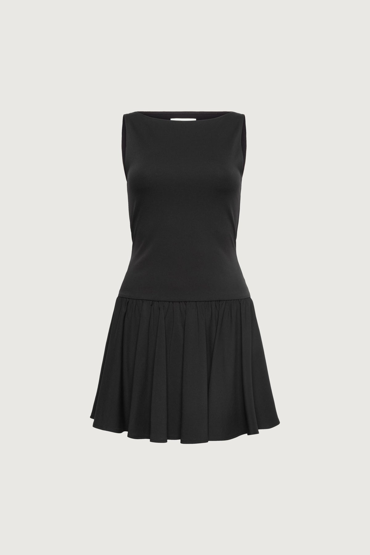 HIGH NECK MINI DRESS