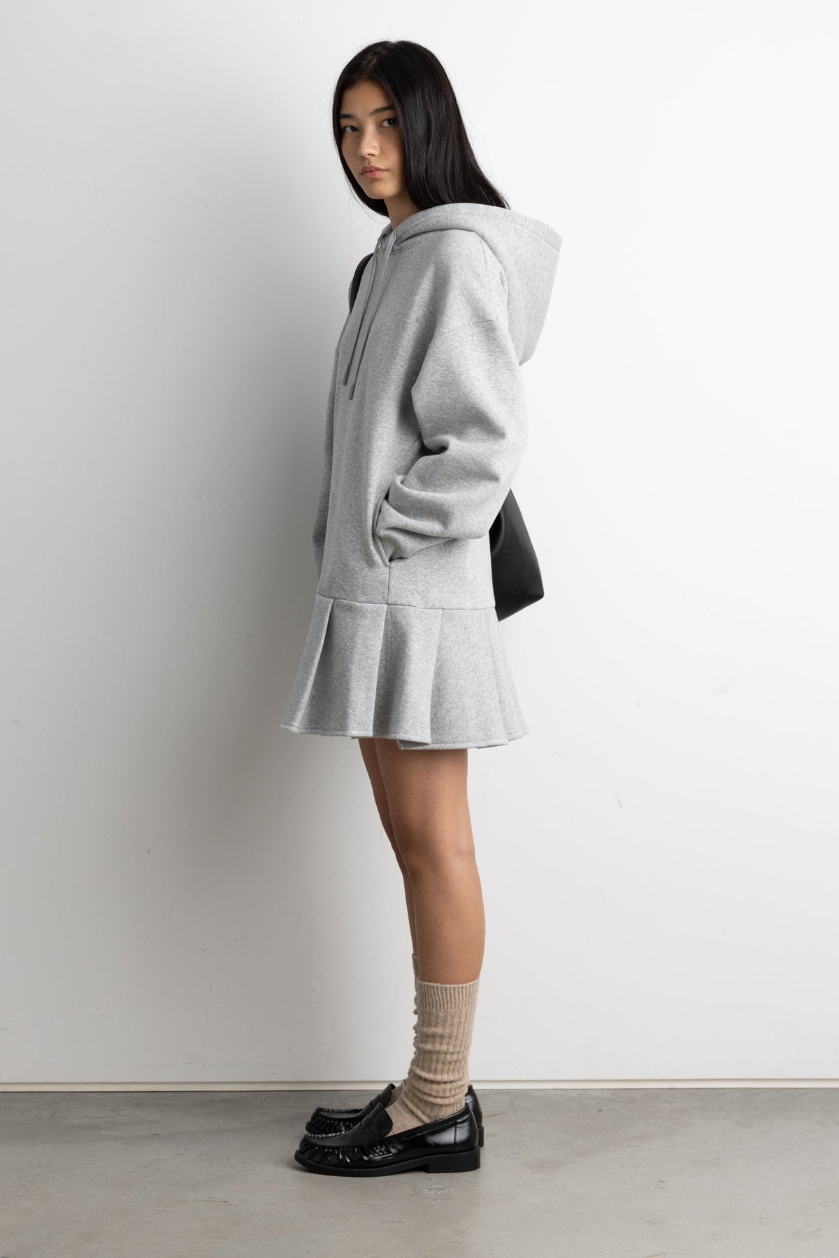 HOODIE MINI DRESS