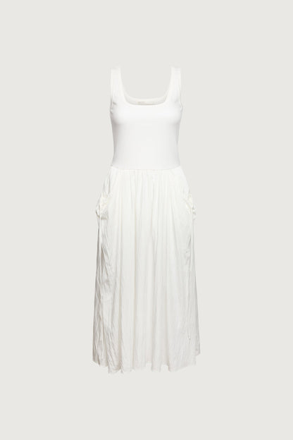 STRING POCKET MAXI DRESS