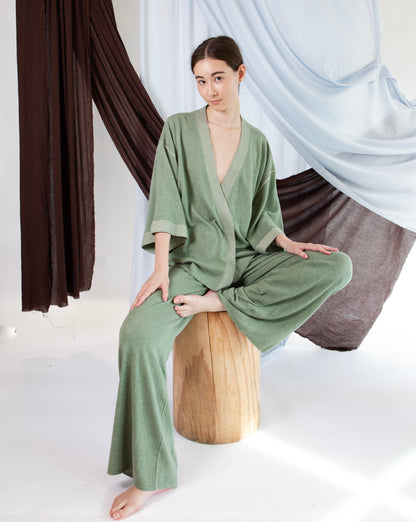 Georgina Short Kimono - Field