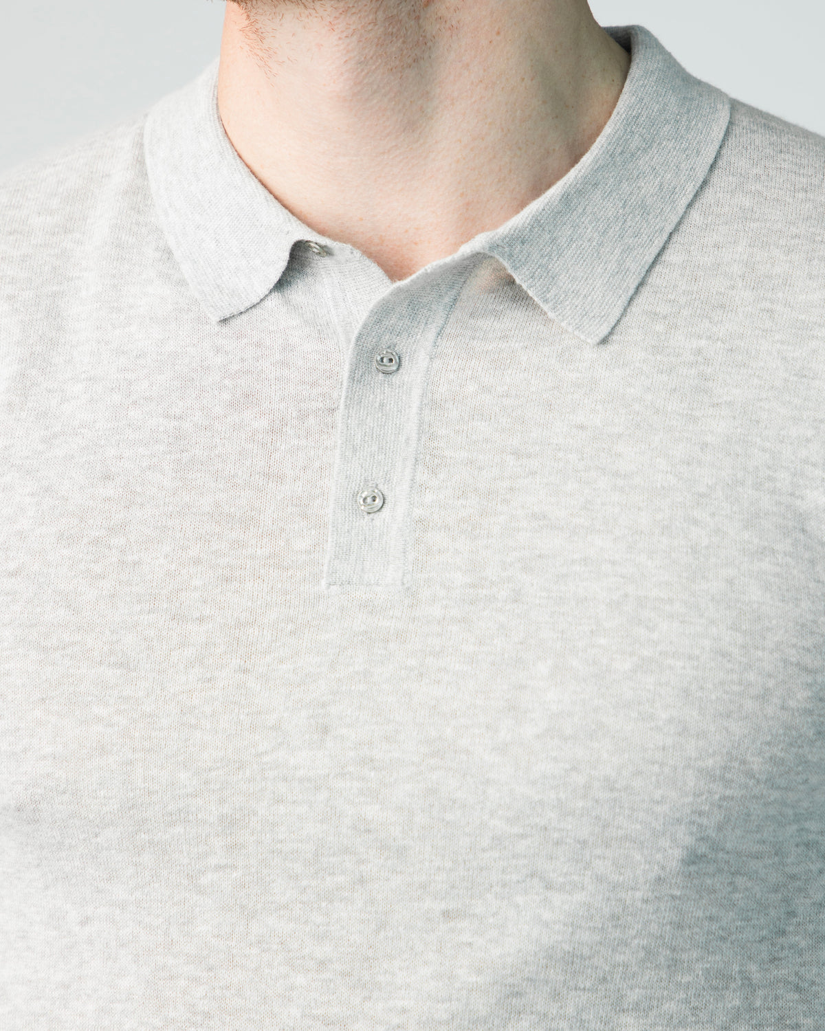 Polo Men Michel Long Sleeve - Woodsmoke
