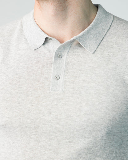 Polo Men Michel Long Sleeve - Woodsmoke