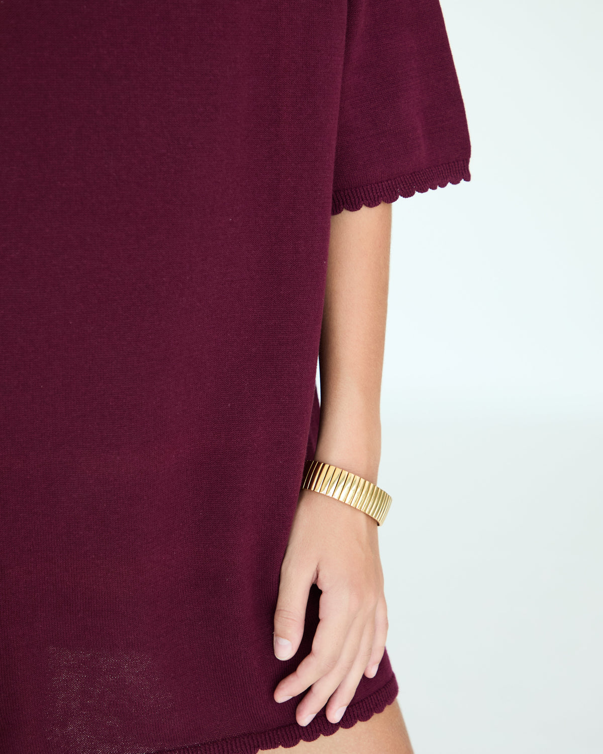 Girl La Bretagne Dress - Plum