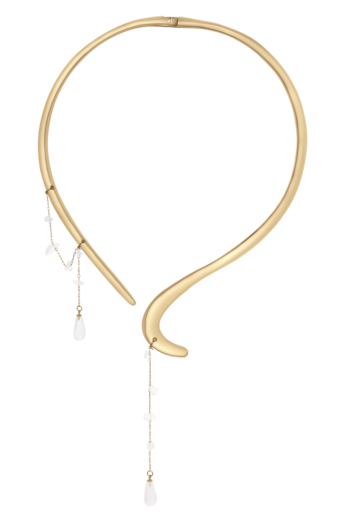 Azura Teardrop Necklace - Gold
