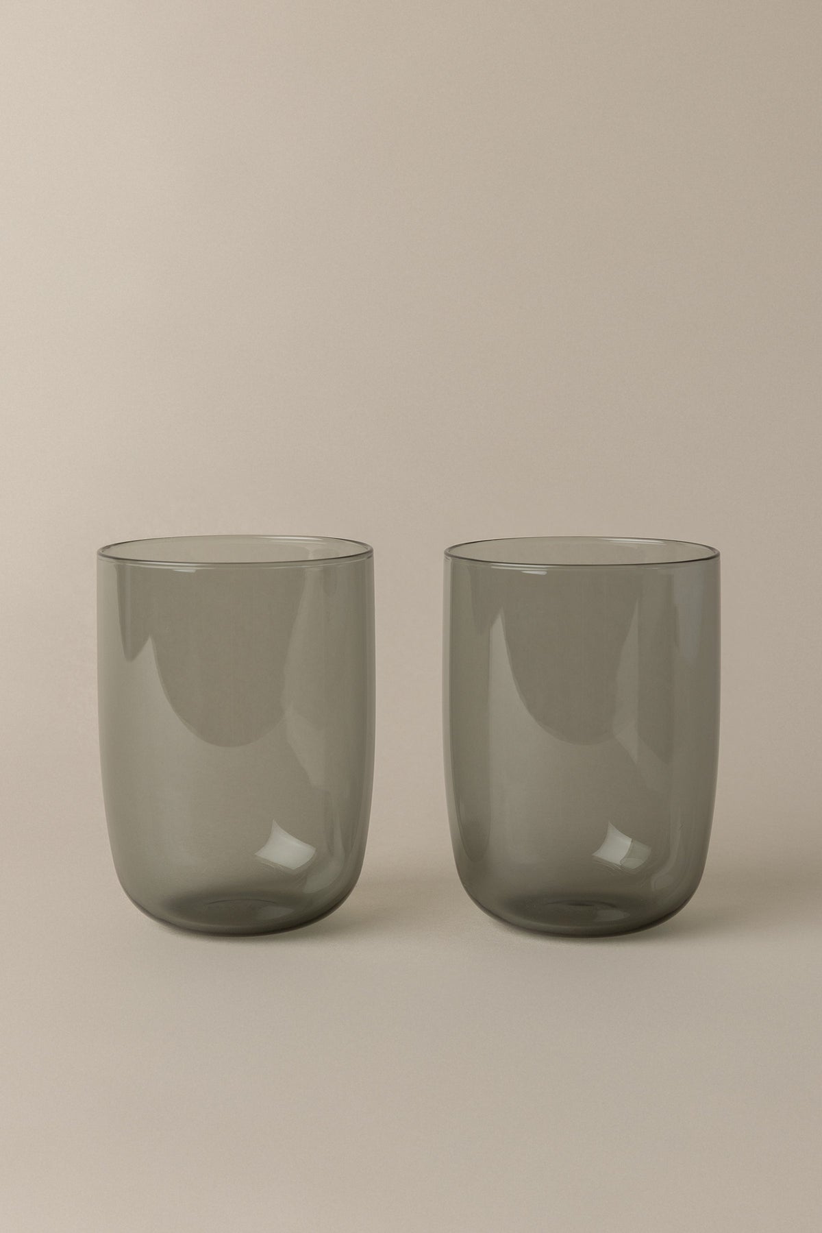 STACKABLE COOLER GLASSES, SET OF 2