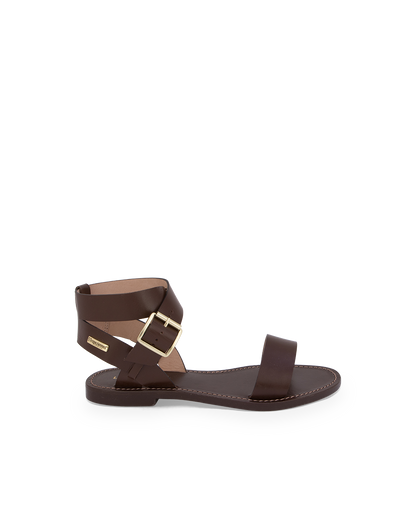 Hagataz Sandals - Chocolate