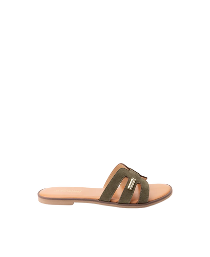 Hamiga Mules - Kaki