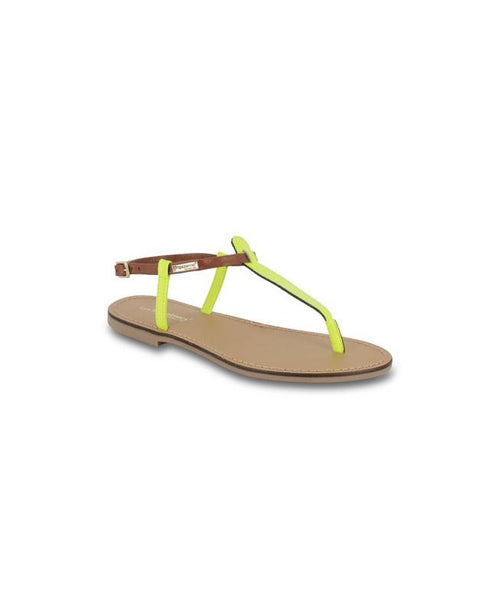 Harvil Sandals - Neon Yellow