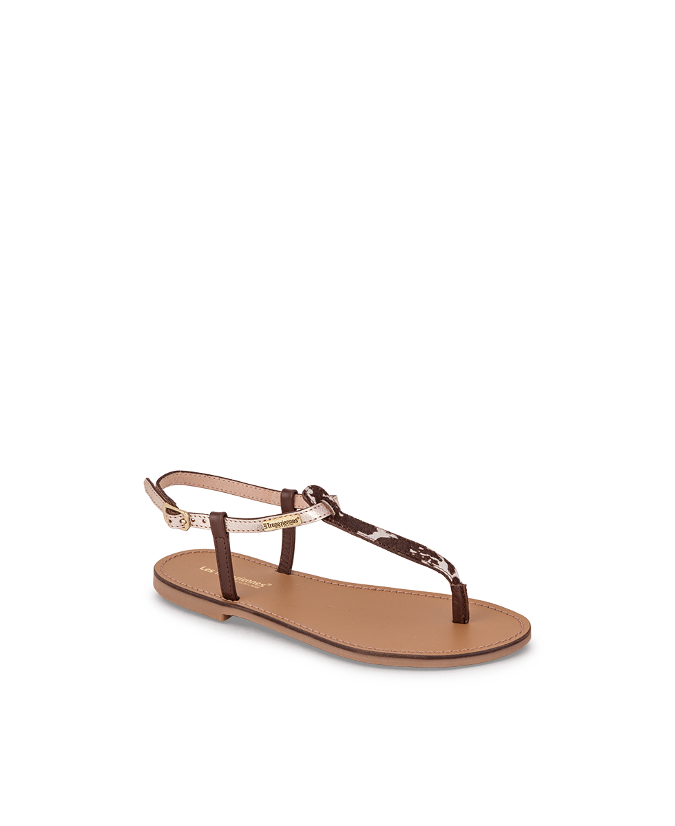 Harvil Sandals - Cow Multi