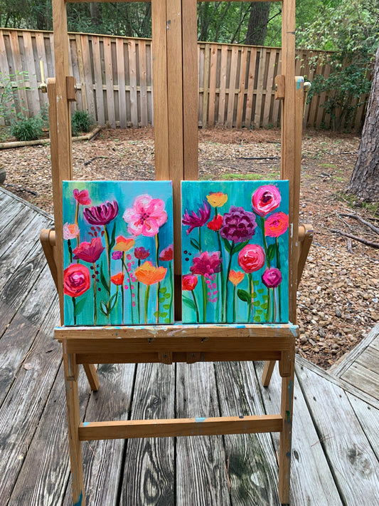 Floral Abyss 1 and 2