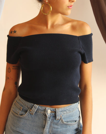 La Bretagne Top - Navy