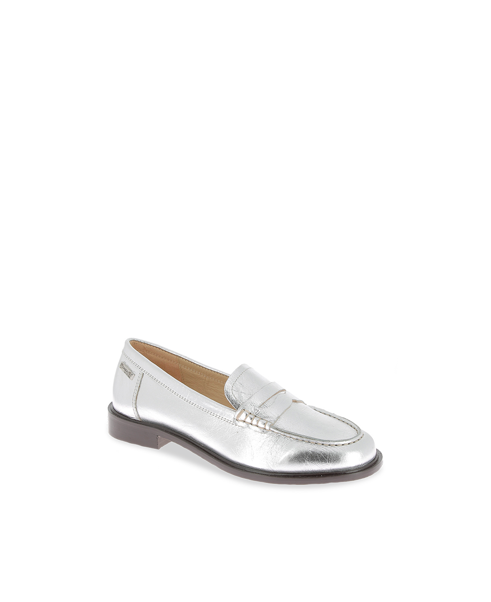 Lucie Loafers - Silver