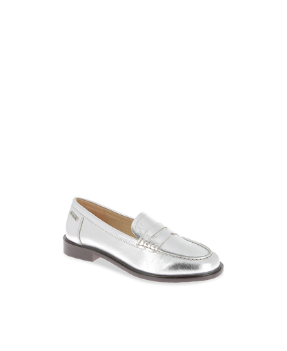 Lucie Loafers - Silver