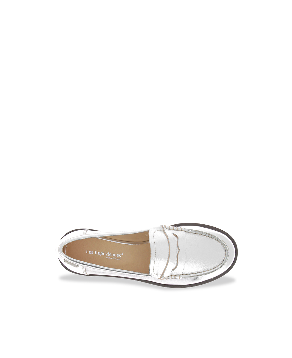 Lucie Loafers - Silver