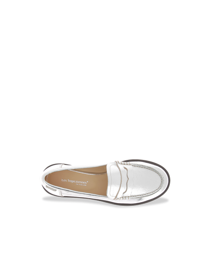 Lucie Loafers - Silver