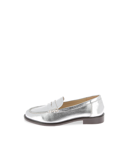 Lucie Loafers - Silver
