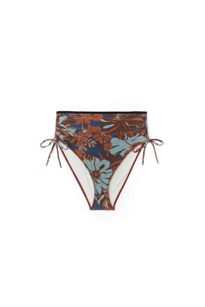 Culotte Haute Mona - Azur Flower