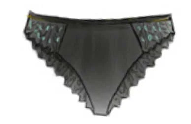 Culotte Marianne - Caviar Lace