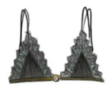 Triangle Jerry - Caviar Lace