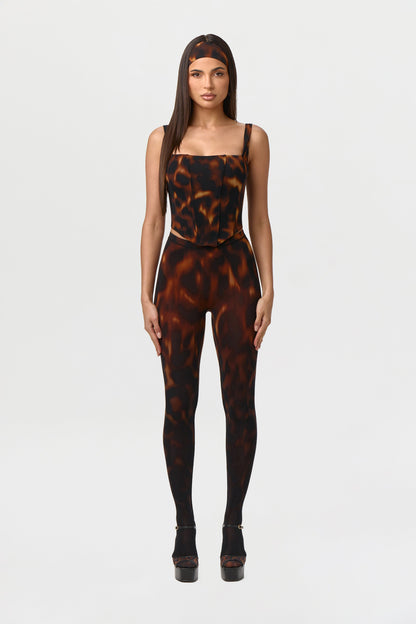 Bare Body Closed Toe Legging Petite