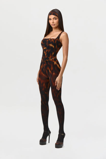 Bare Body Closed Toe Legging Petite