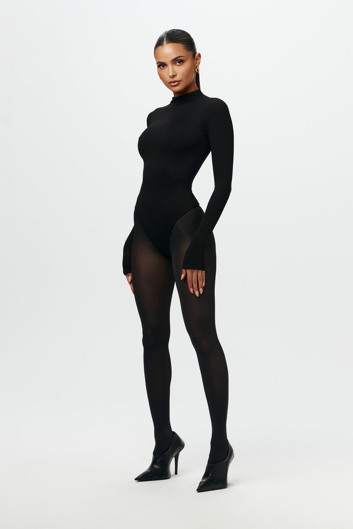 NW Sculpt Mock Neck Bodysuit