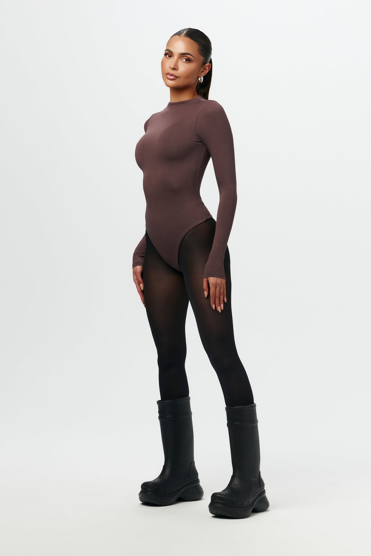 NW Sculpt Mock Neck Bodysuit