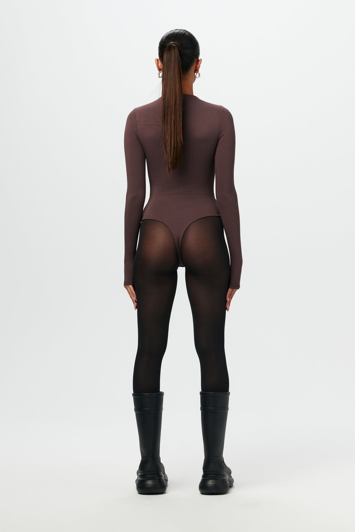 NW Sculpt Mock Neck Bodysuit
