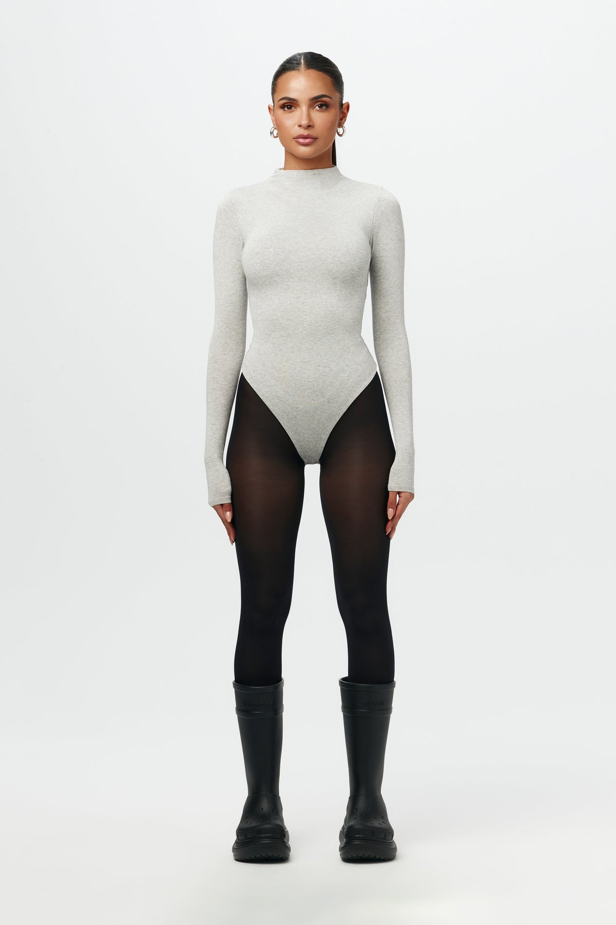 NW Sculpt Mock Neck Bodysuit