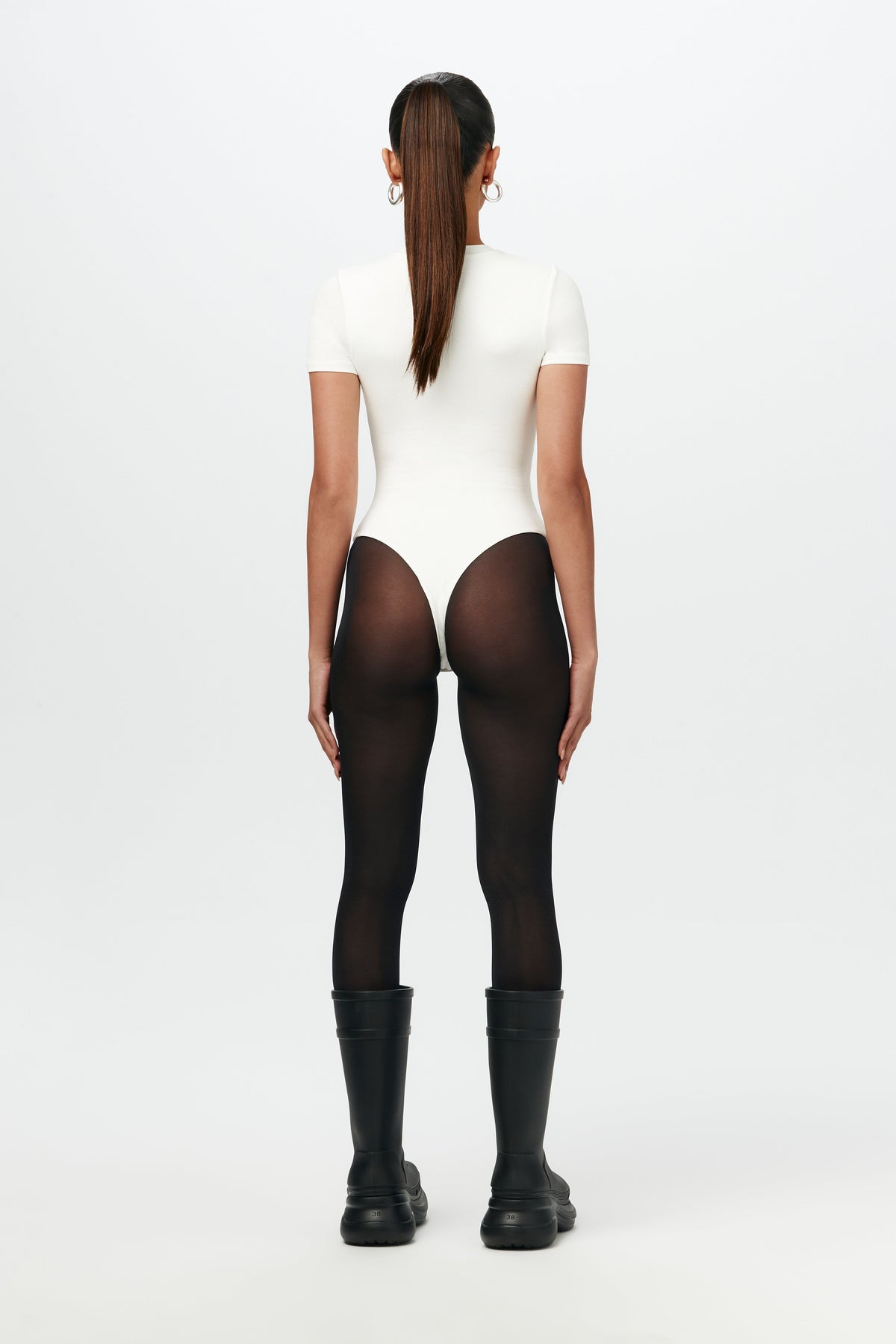 NW Crewneck Short Sleeve Bodysuit