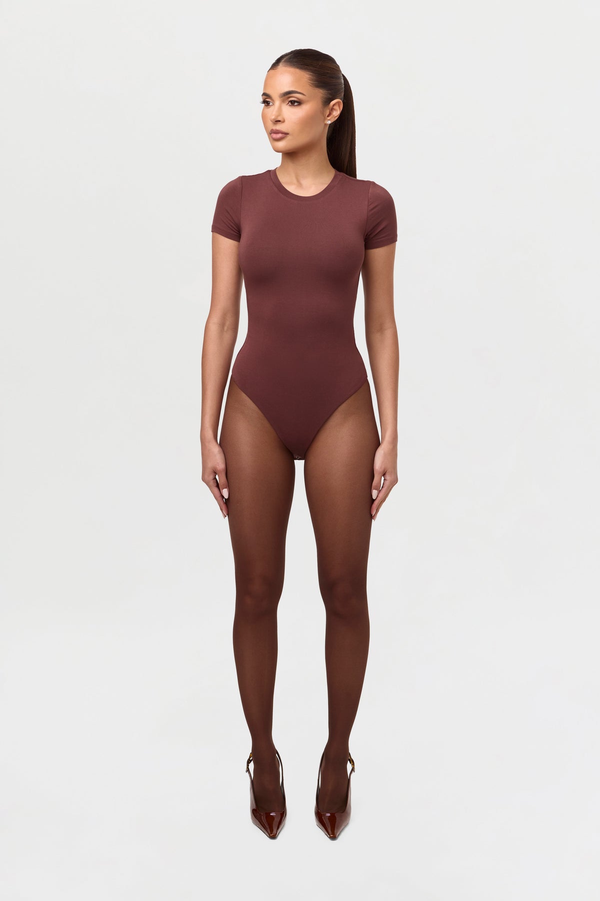 Smooth Crewneck Tee Bodysuit