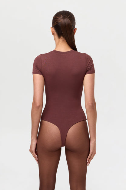 Smooth Crewneck Tee Bodysuit