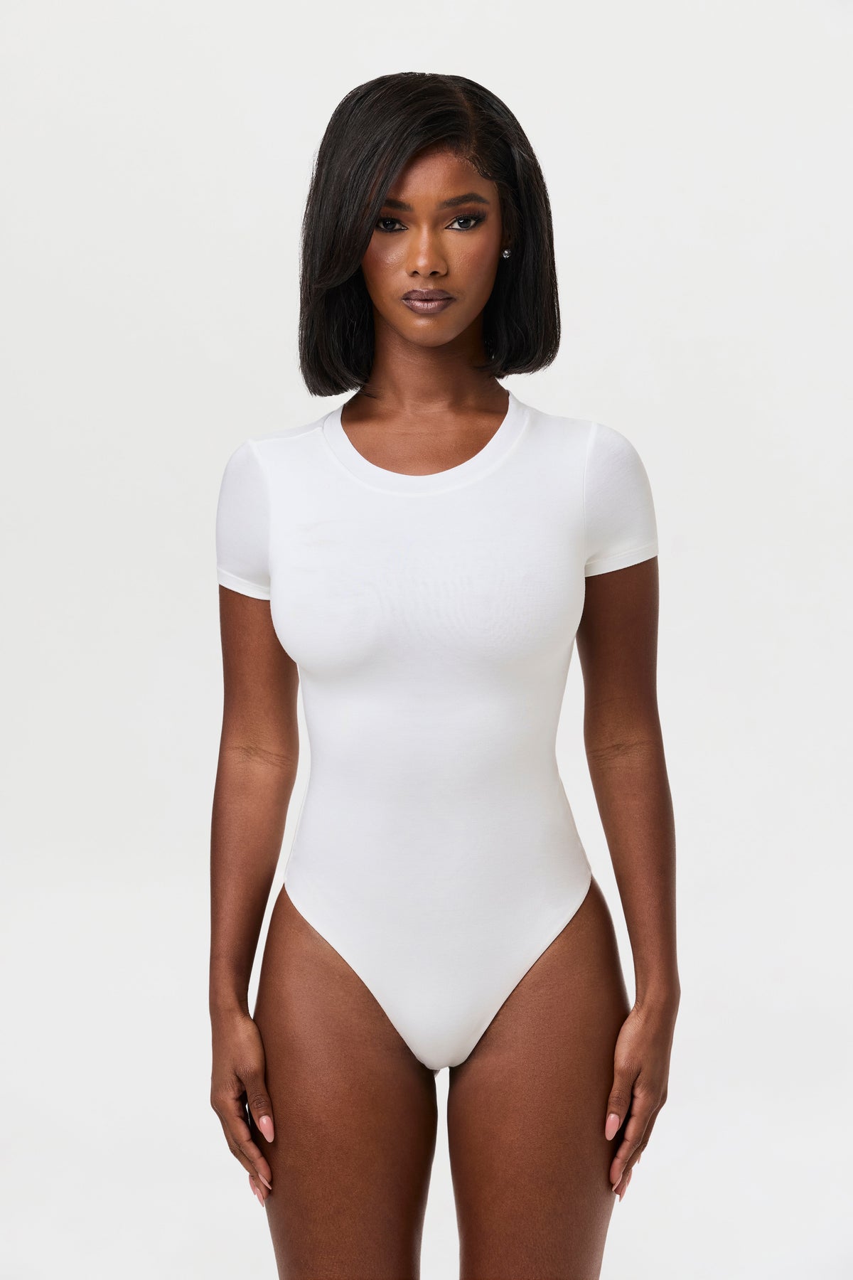 Smooth Crewneck Tee Bodysuit