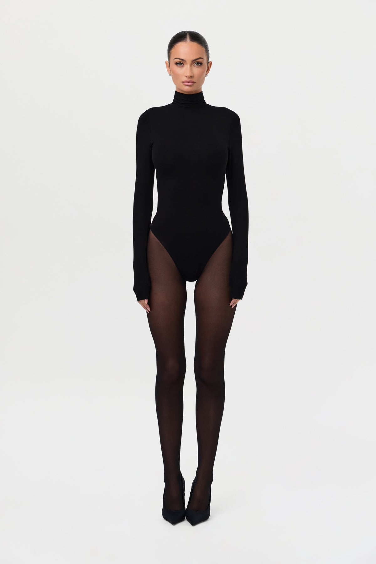Butter Turtleneck Contour Bodysuit