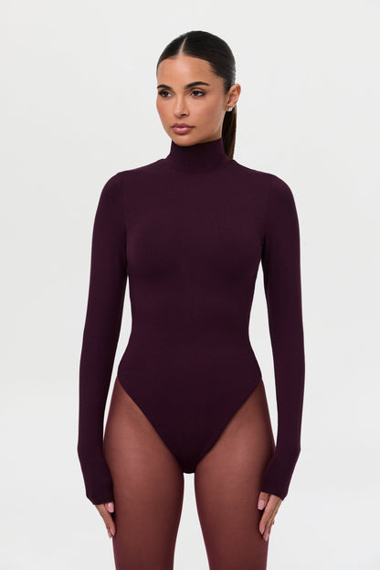 Butter Turtleneck Contour Bodysuit