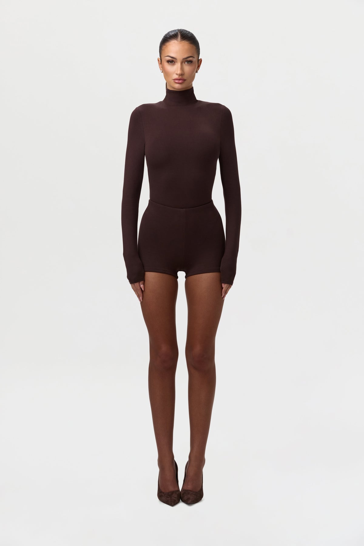 Butter Turtleneck Contour Bodysuit