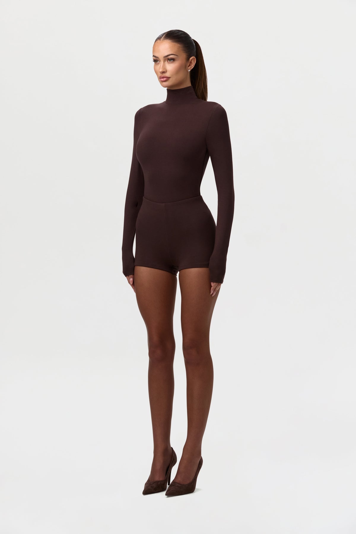 Butter Turtleneck Contour Bodysuit