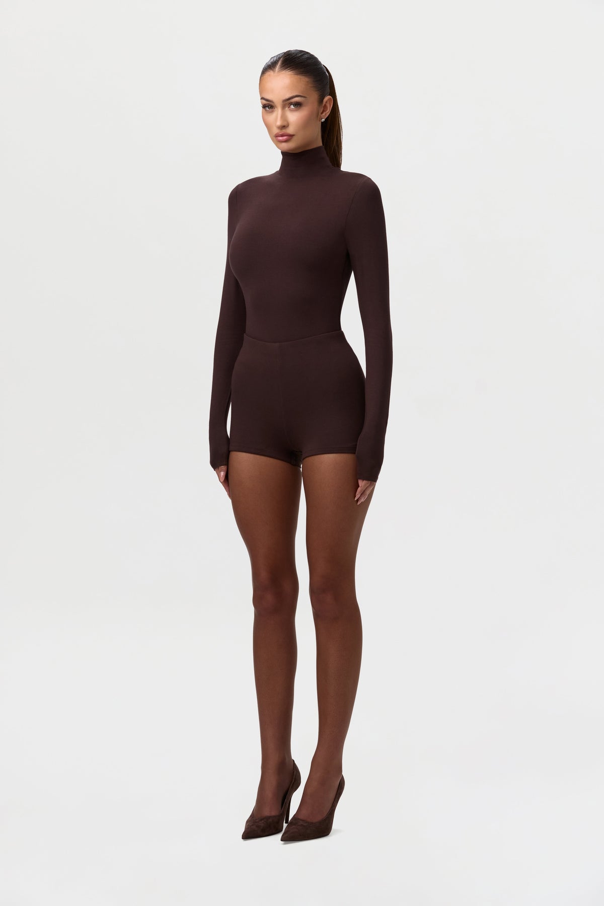 Butter Turtleneck Contour Bodysuit
