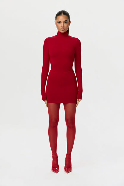 Butter Turtleneck Contour Bodysuit
