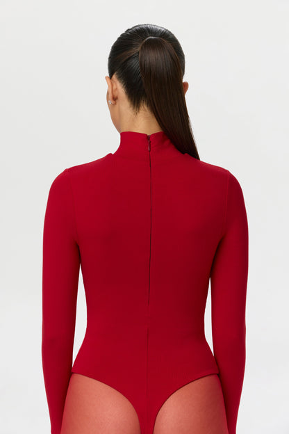 Butter Turtleneck Contour Bodysuit