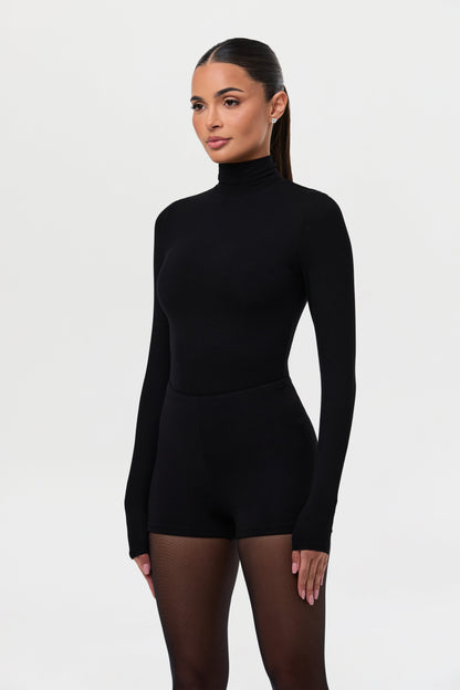 Butter Turtleneck Contour Bodysuit