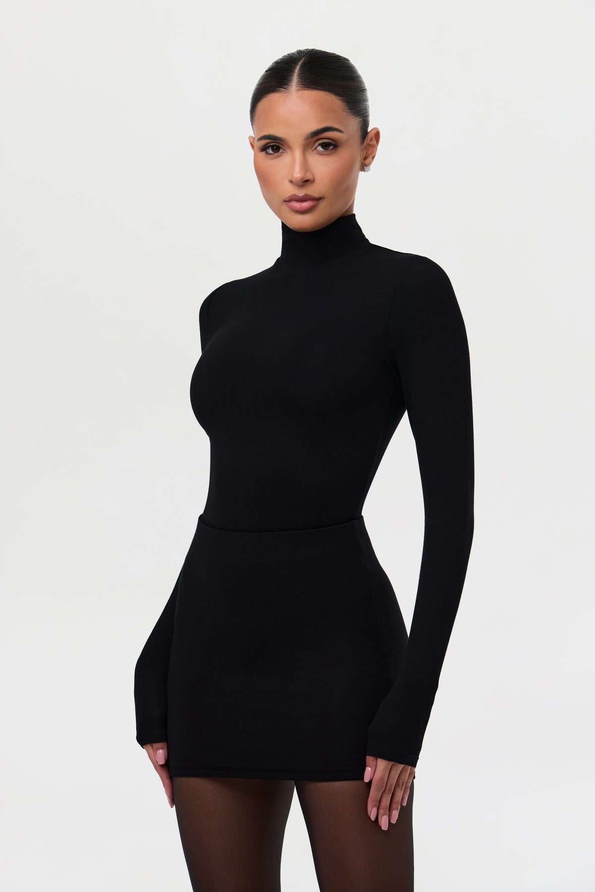 Butter Contour Mini Skirt