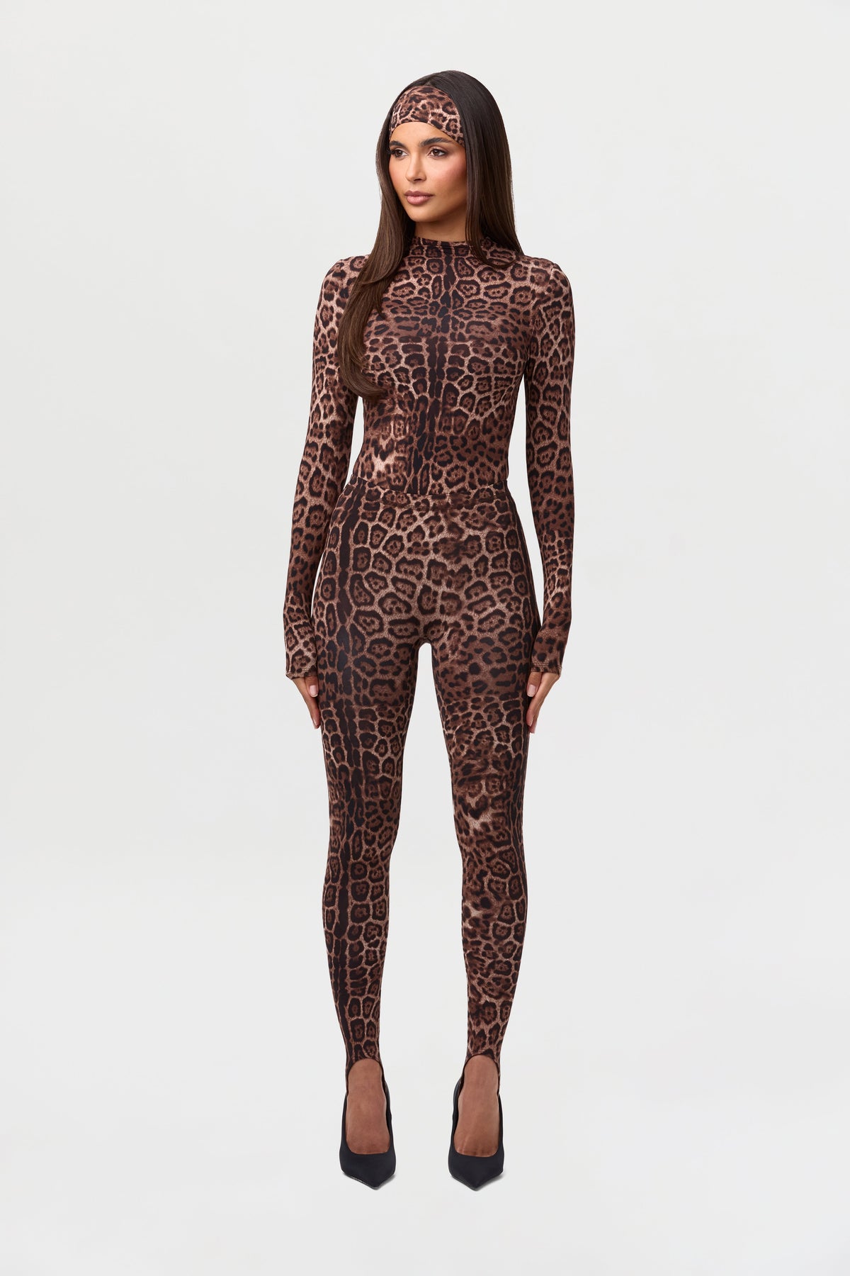 Naked Print Stirrup Legging