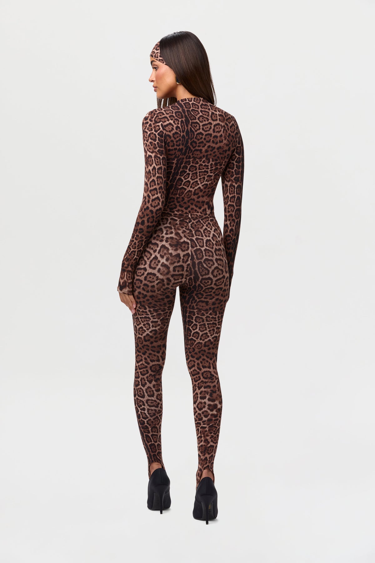 Naked Print Stirrup Legging