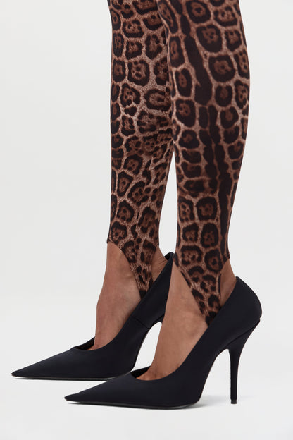 Naked Print Stirrup Legging