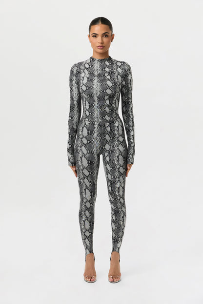 Naked Print Stirrup Legging